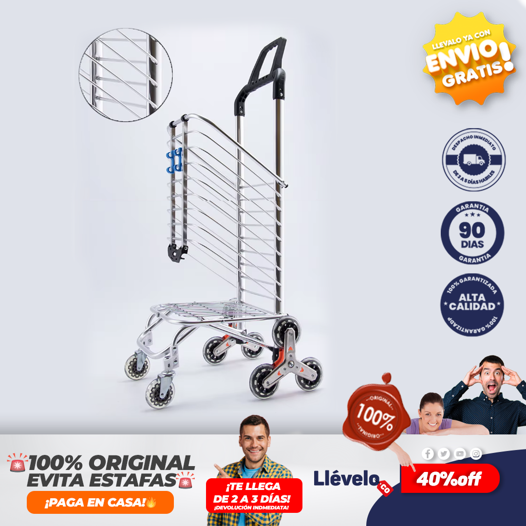 CityRoller® Carro portátil para subir escaleras