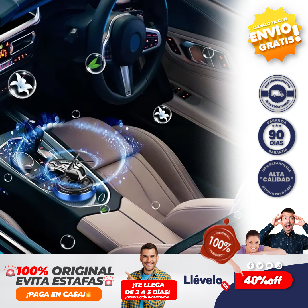 HeliFresh® Ambientadores solares para coche
