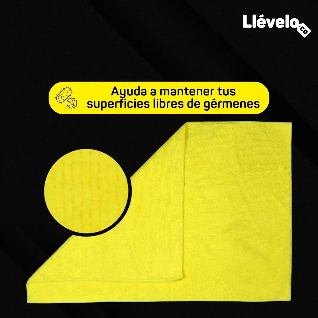 EcoRoll® Rollo de Microfibra Ultra Absorbente Reutilizable