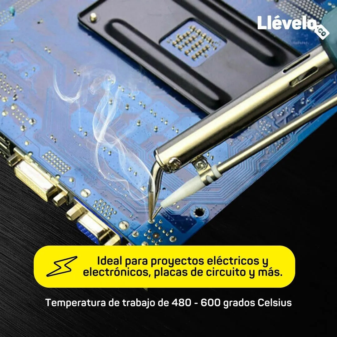 SolderPro® Soldador Todo en Uno para Soldaduras Precisas
