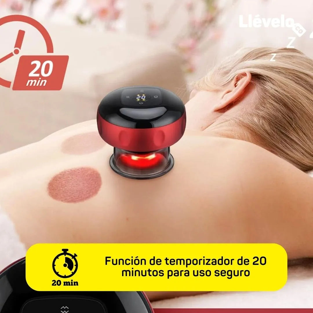 RelaxSuction® Masajeador de Ventosas eléctrico