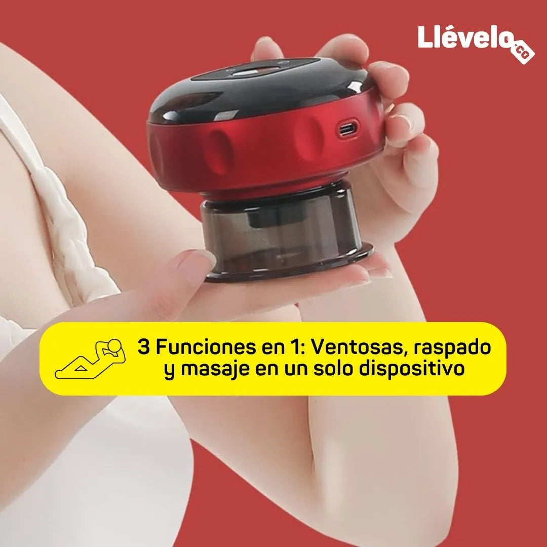 RelaxSuction® Masajeador de Ventosas eléctrico
