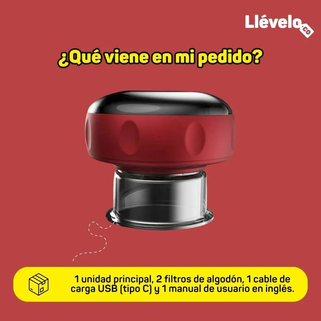 RelaxSuction® Masajeador de Ventosas eléctrico