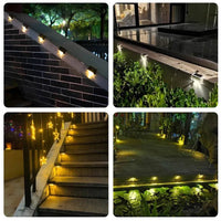 4 LUCES LED SOLARES