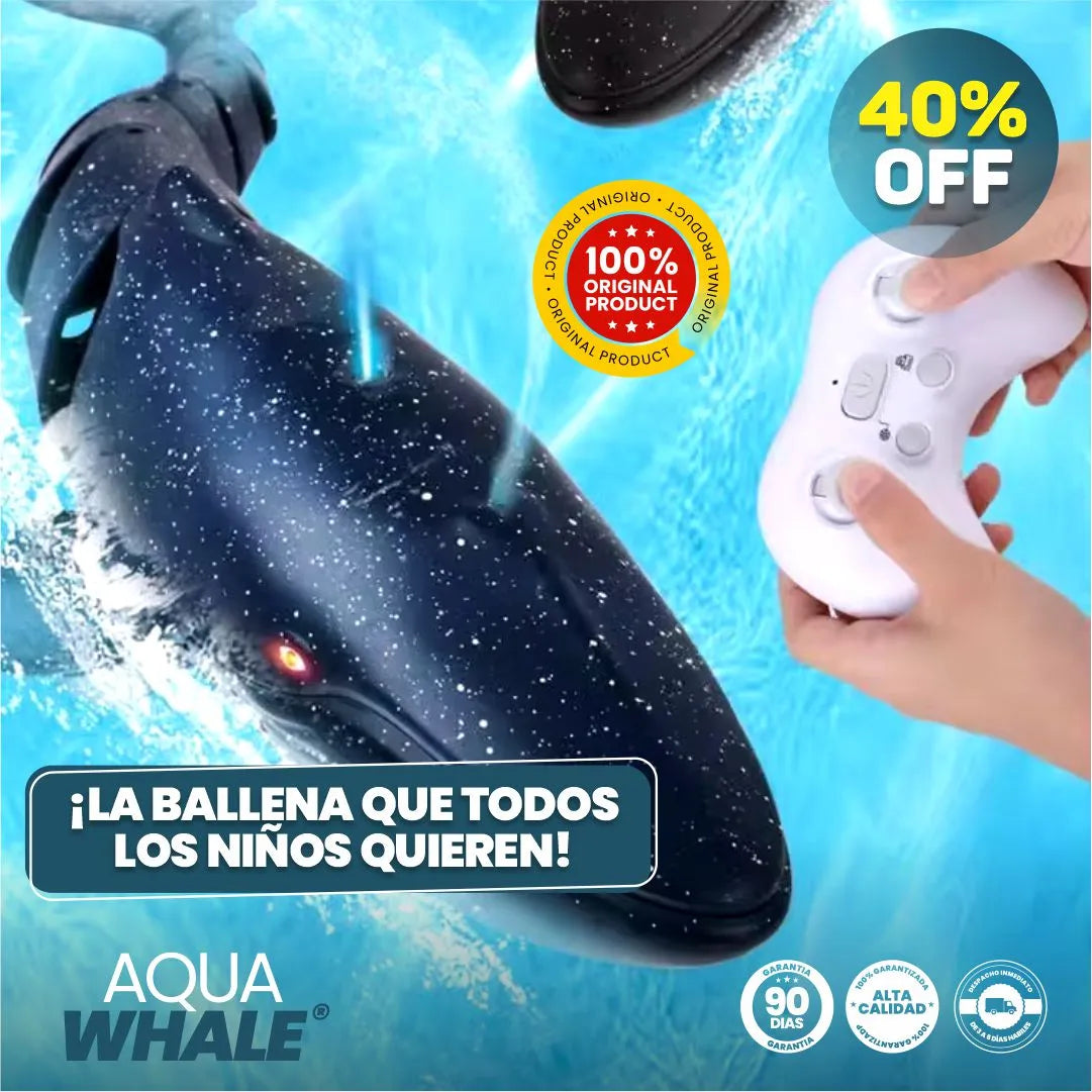 Ballena a Control Remoto - AquaWhale® Original
