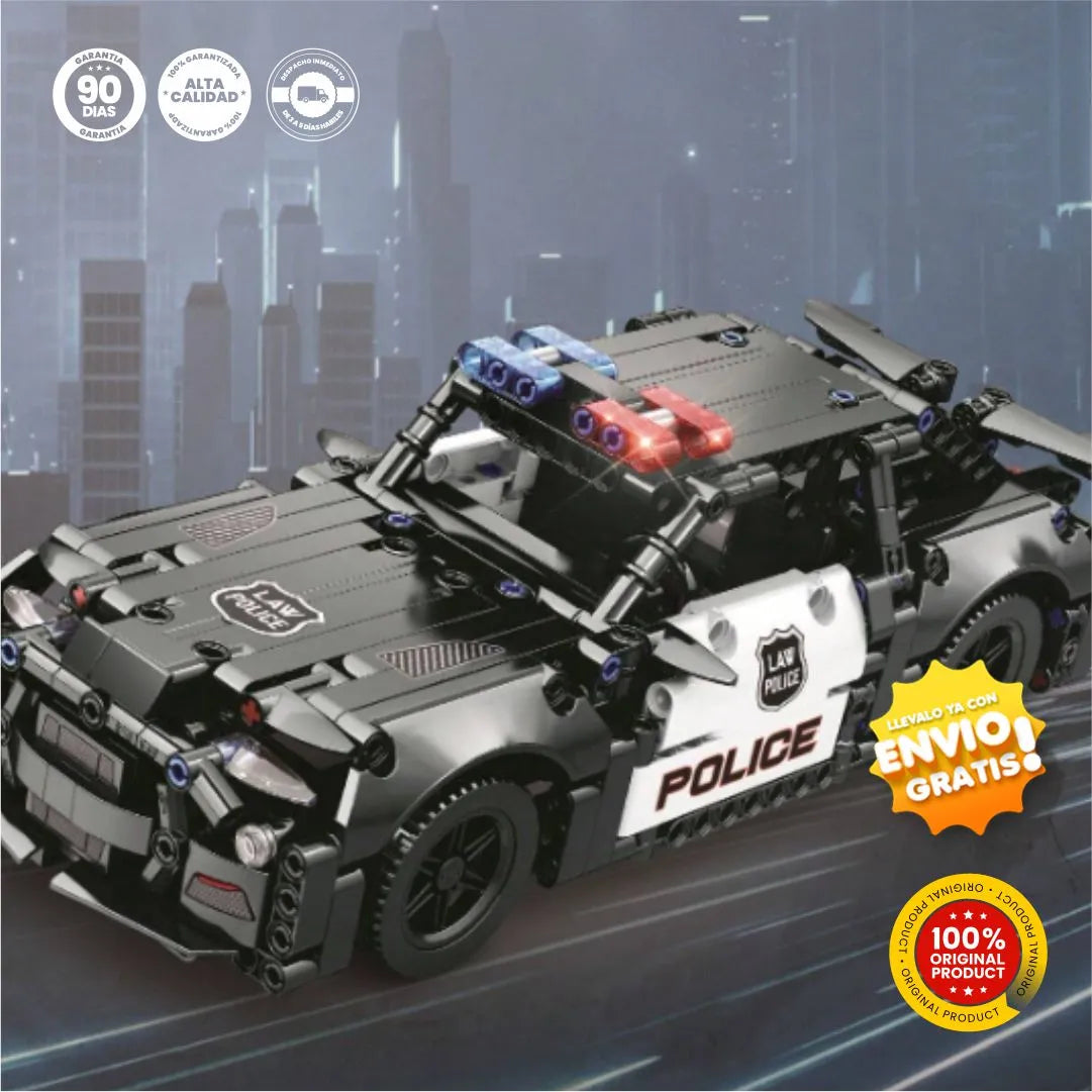 Carro Para Construir 471 Piezas Con Control Remoto - MegaDrive Assembly® Original