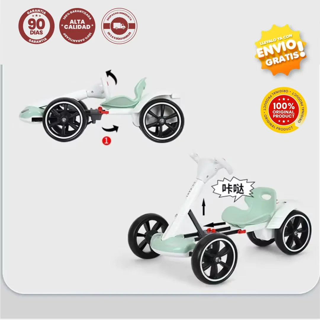 Kart Electrico Plegable para Niños - GoKart® Original