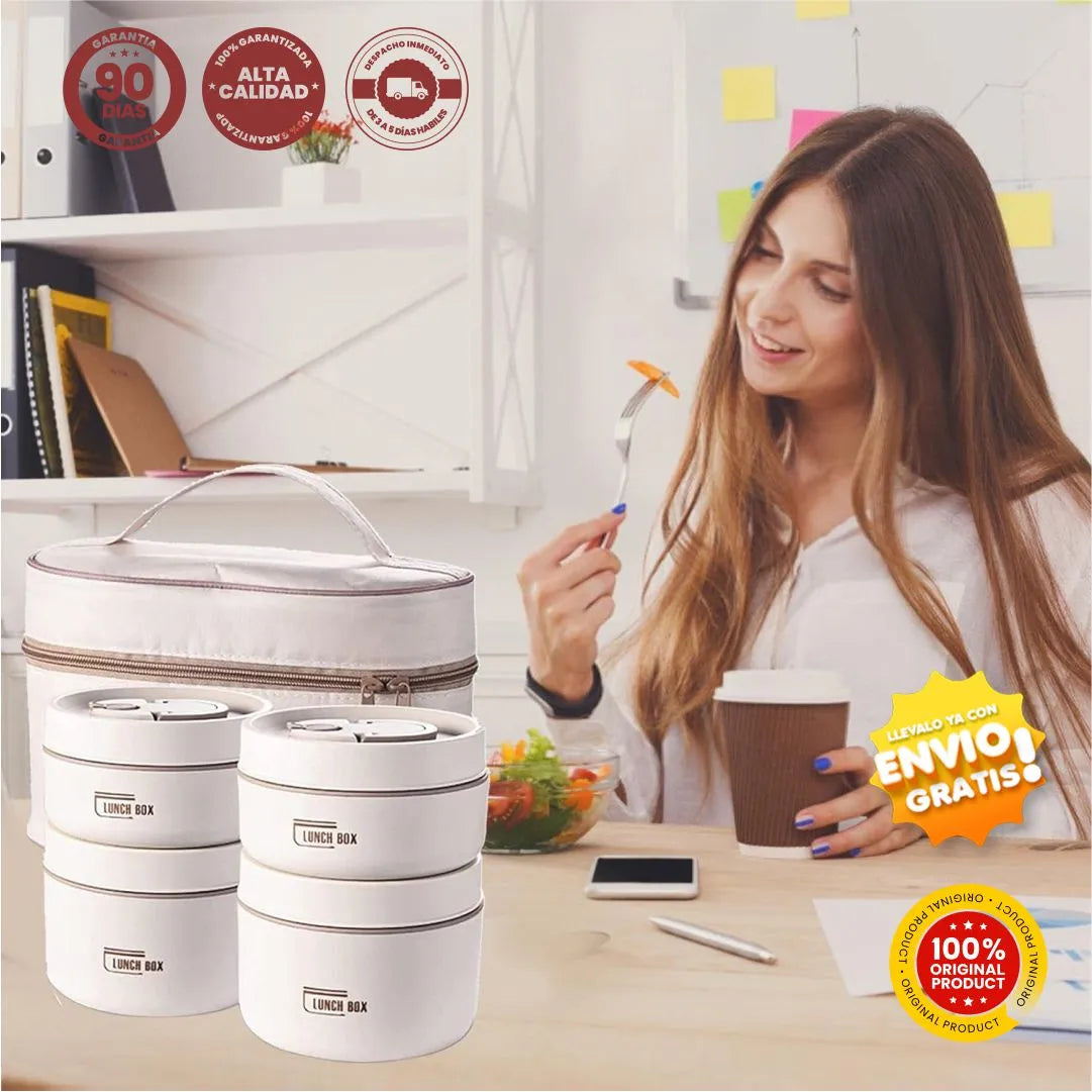 Lonchera Isotérmica de Alta Capacidad - FoodTemp®