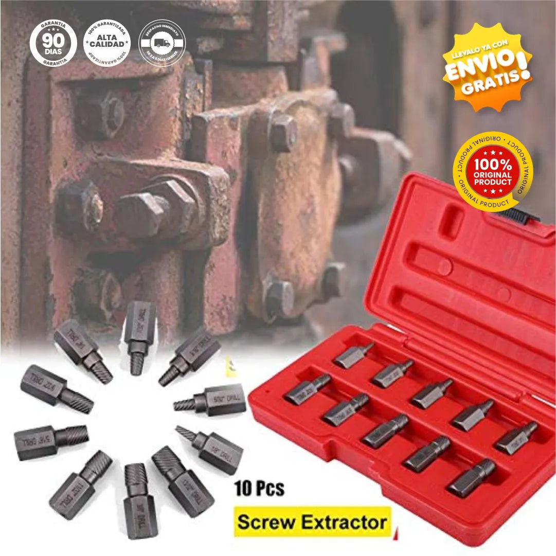 Juego de Extractores de Tornillos - TorquePro Extract® Original
