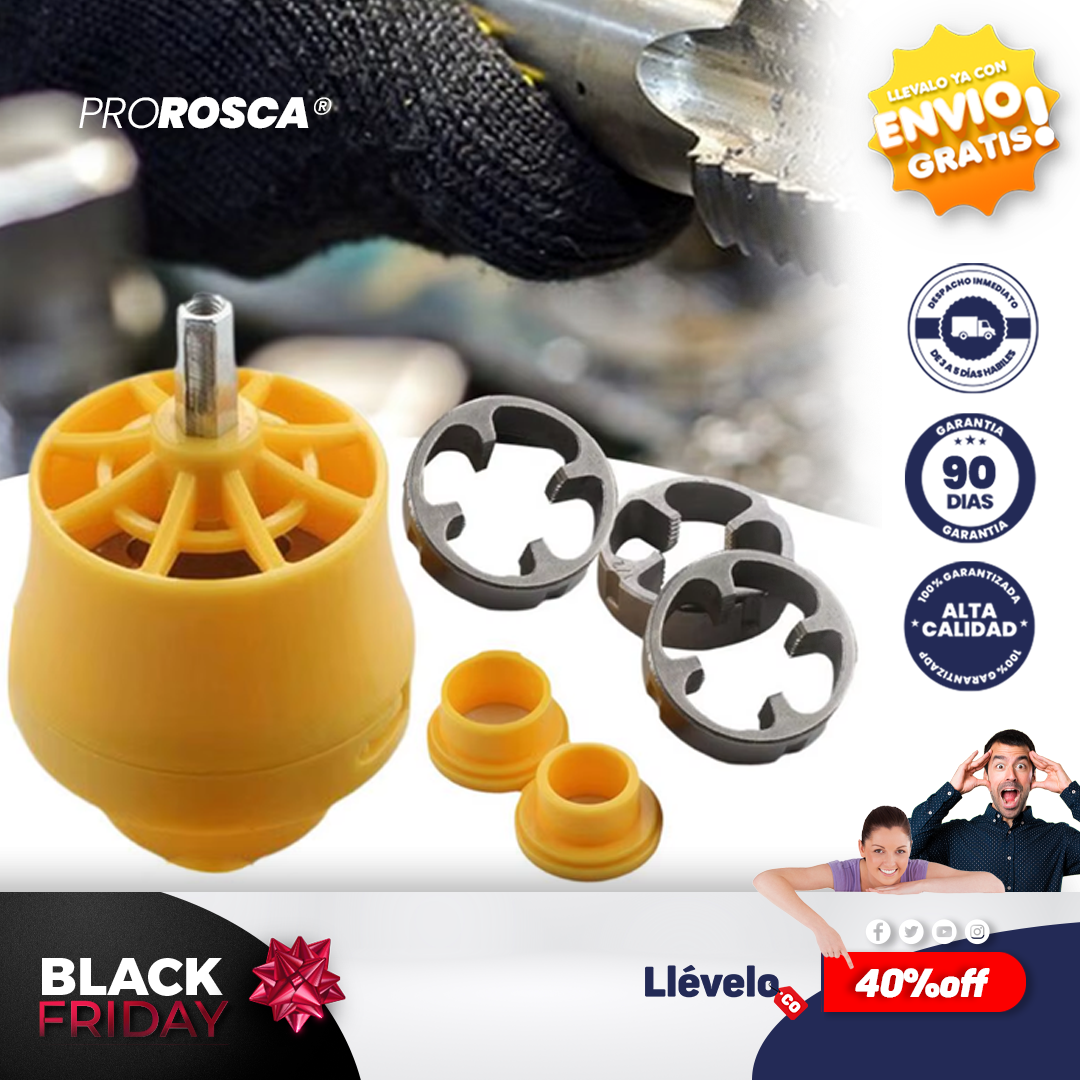 ProRosca® herramienta para hacer hilos de Pvc