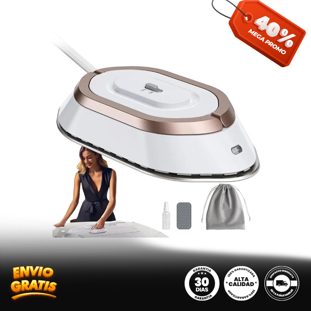 MiniLiso® Mini plancha seca eléctrica de mano, 120V/220V