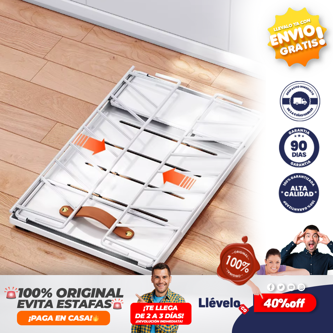 SlidePro® Cajón de cocina plegable,