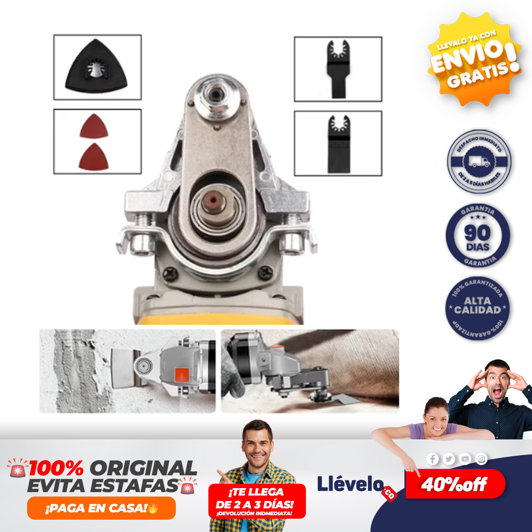ToolFusion® Conversión de amoladora angular tipo 100