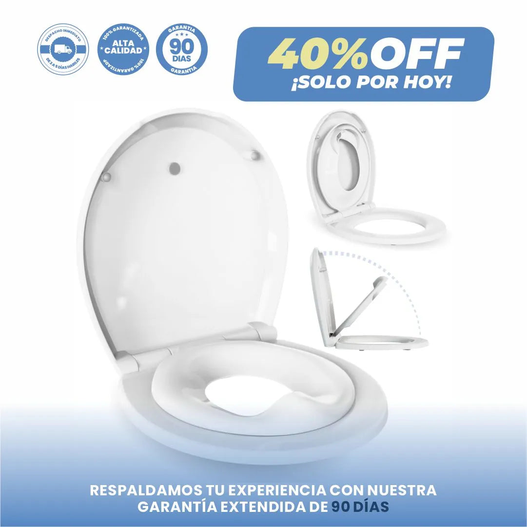 ComfortSeat® Original - Tasa de inodoro para entrenar a niños pequeños.