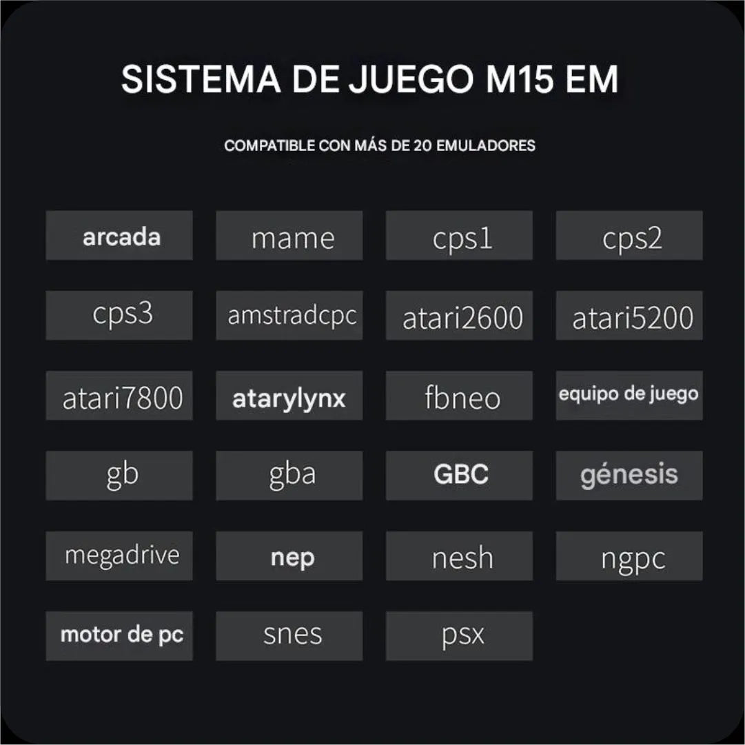 RetroArcadeX® Original - Consola Videojuego para Niños