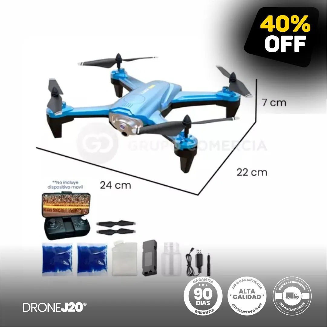 Drone Lanza Orbis de Hidrogel - DroneJ20® Original