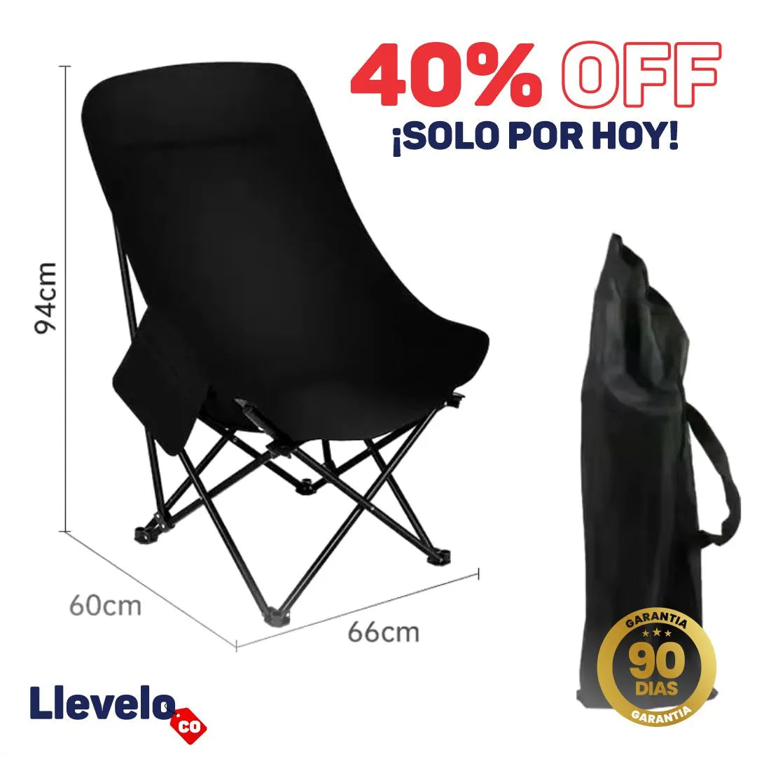 EcoConfort Max® Original - Silla de Camping Portátil