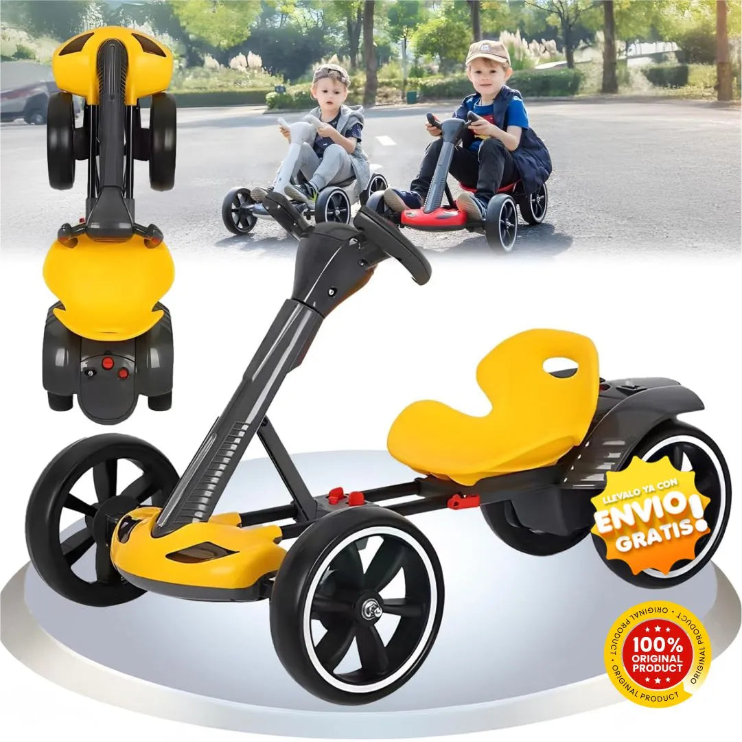 Kart Electrico Plegable para Niños - GoKart® Original