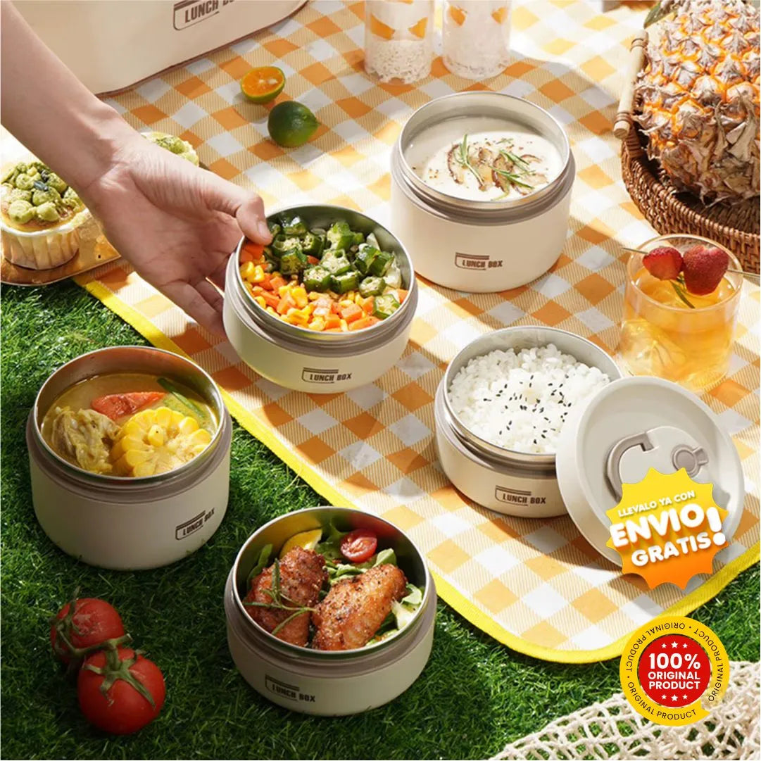 Lonchera Isotérmica de Alta Capacidad - FoodTemp®