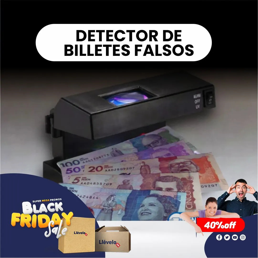 Detector de Billetes Falsos - TrueCheck® Detector UV Original