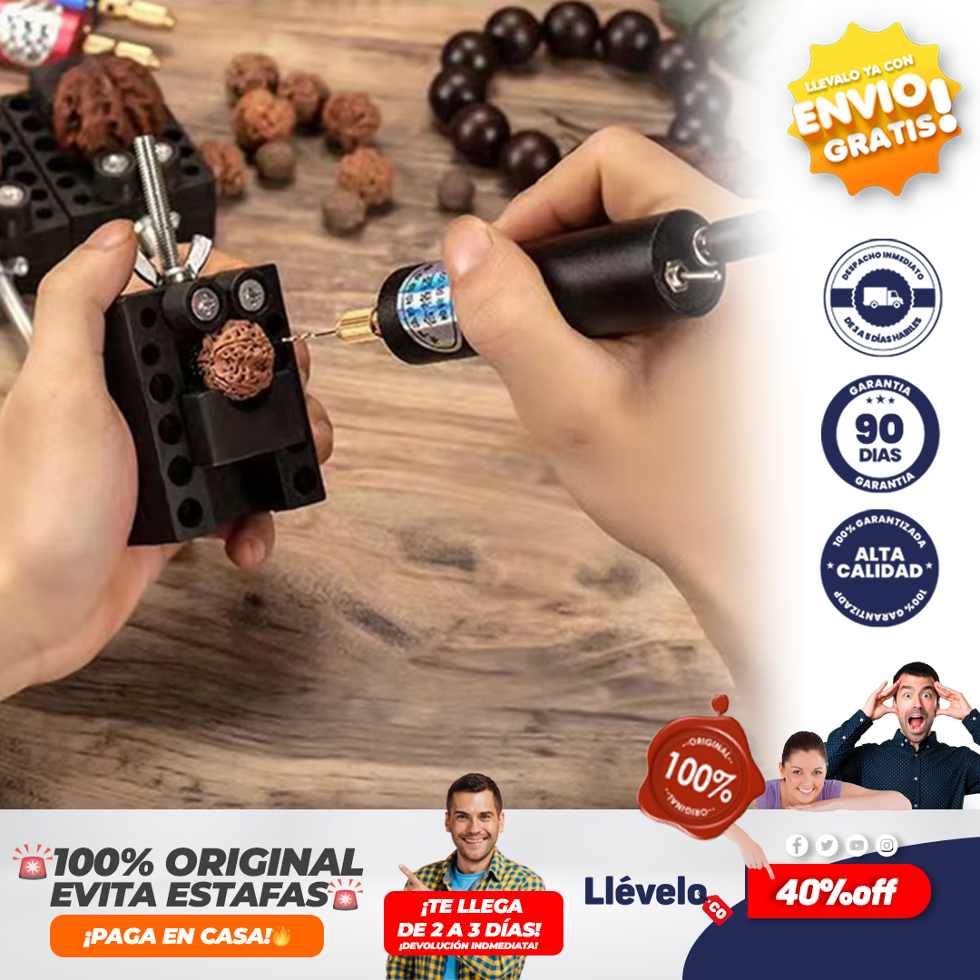 MicroDrill® Mini taladro eléctrico de mano