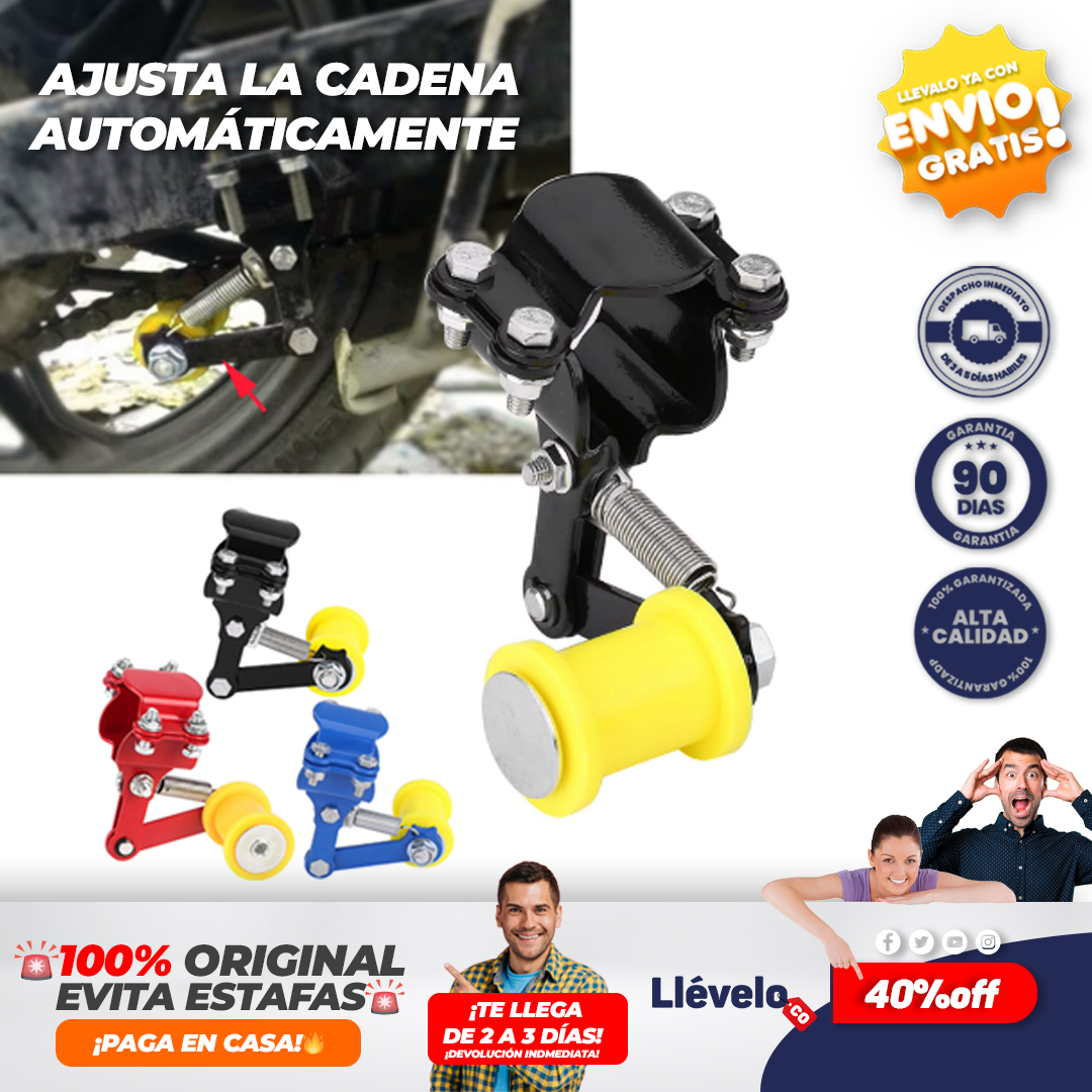 MotoSync® Tensor de cadena de motocicleta