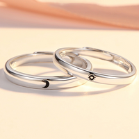 ANILLOS PARA PAREJAS SOL Y LUNA