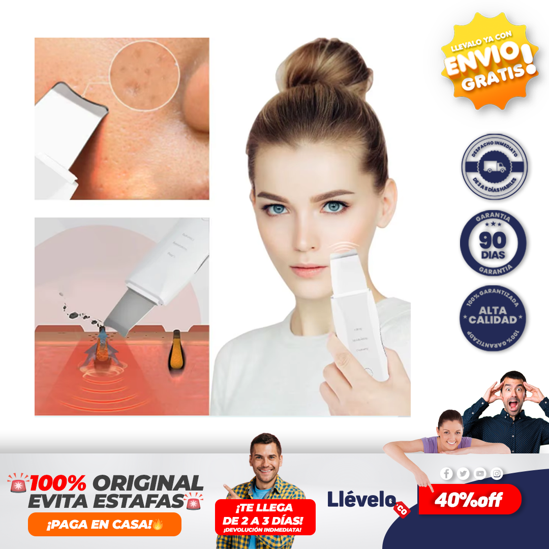 PielNova® Limpiador Facial con vibración profunda