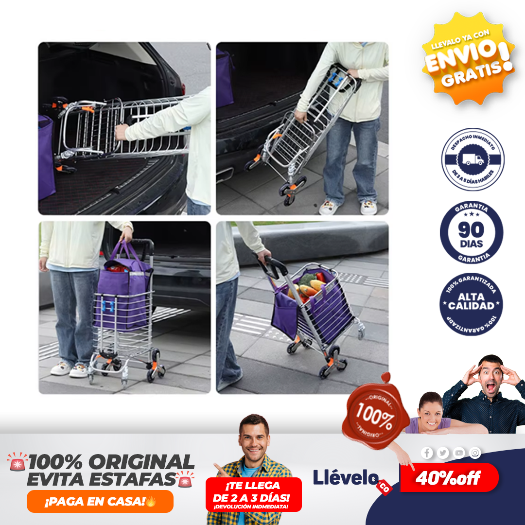 CityRoller® Carro portátil para subir escaleras