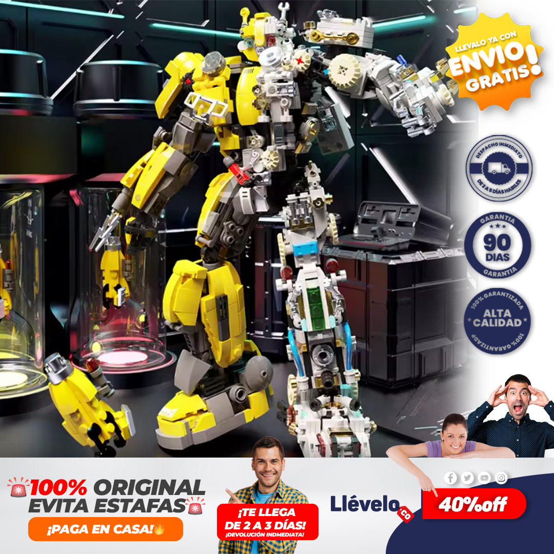 Transform® Mecha Hornet-bloques de construcción ensamblaje
