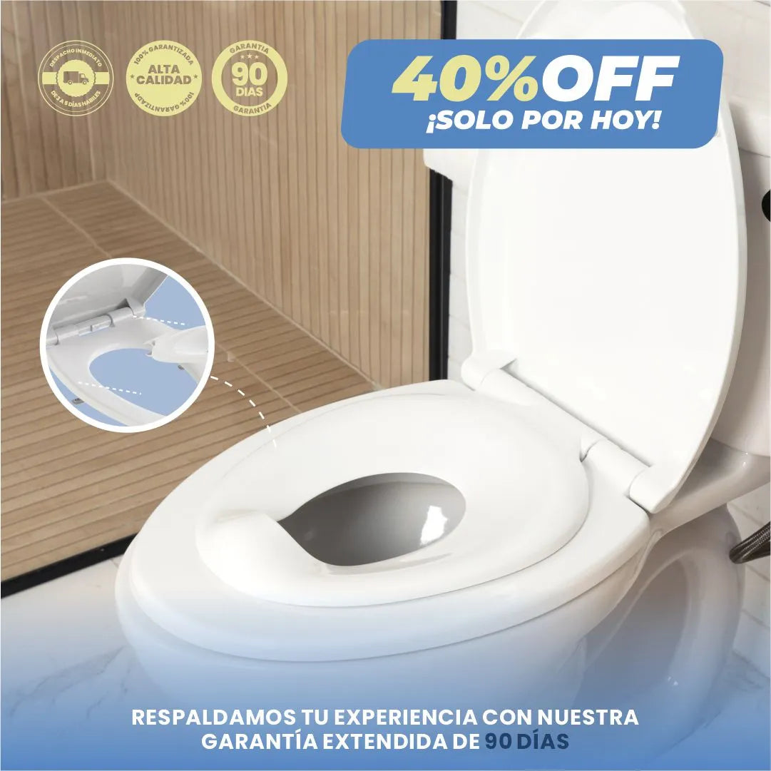 ComfortSeat® Original - Tasa de inodoro para entrenar a niños pequeños.