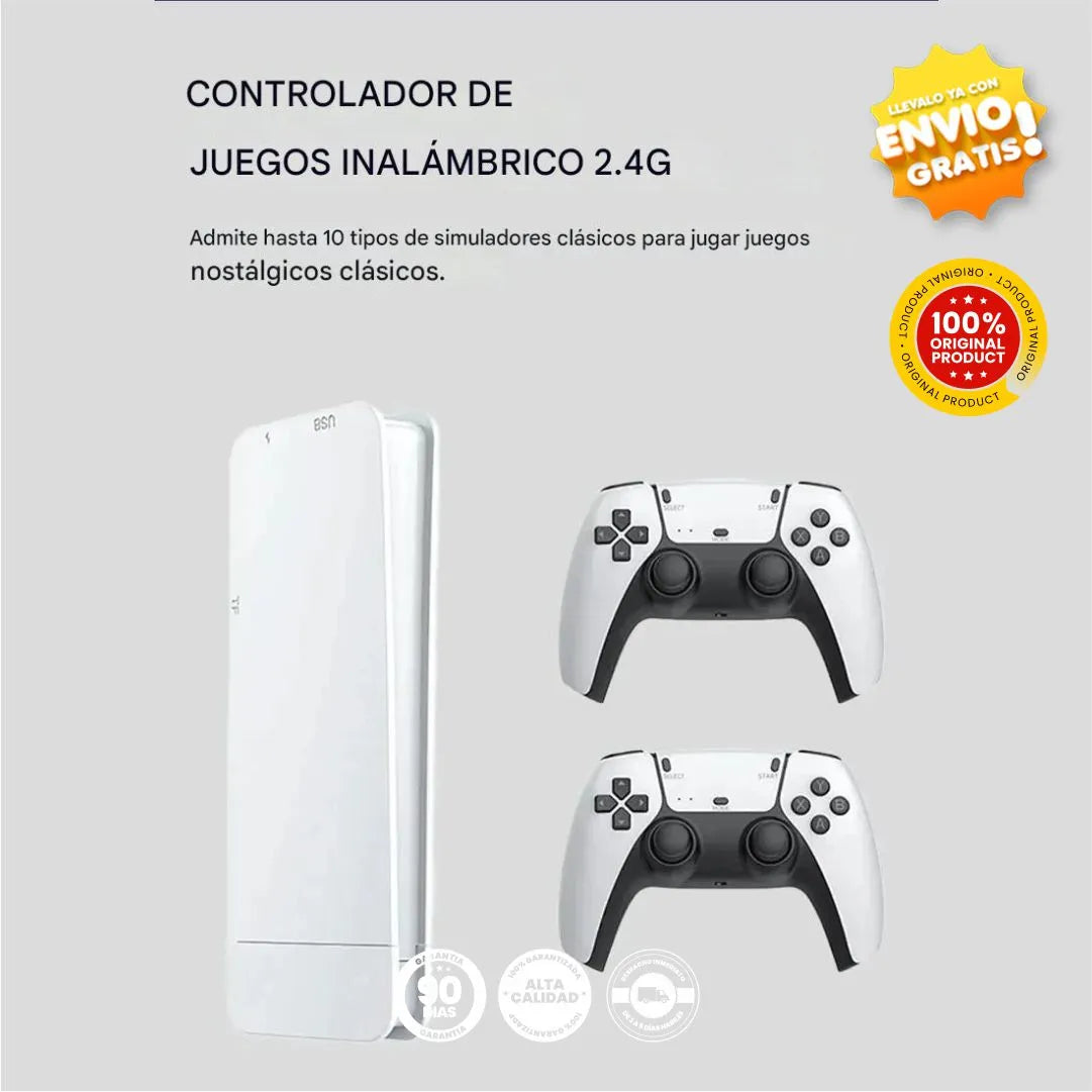 RetroArcadeX® Original - Consola Videojuego para Niños