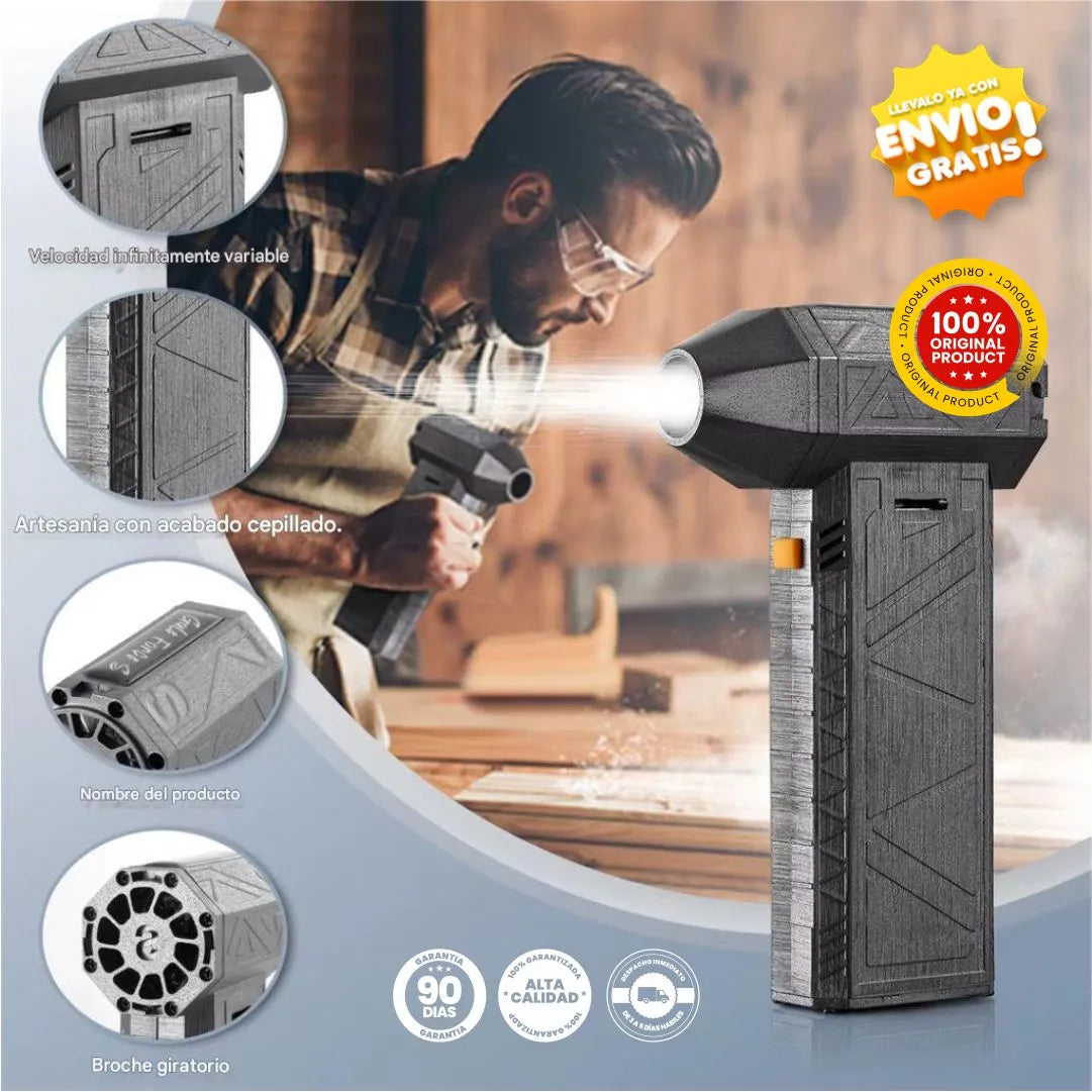 Mini Soplador Portátil Multiusos - AeroFlex®