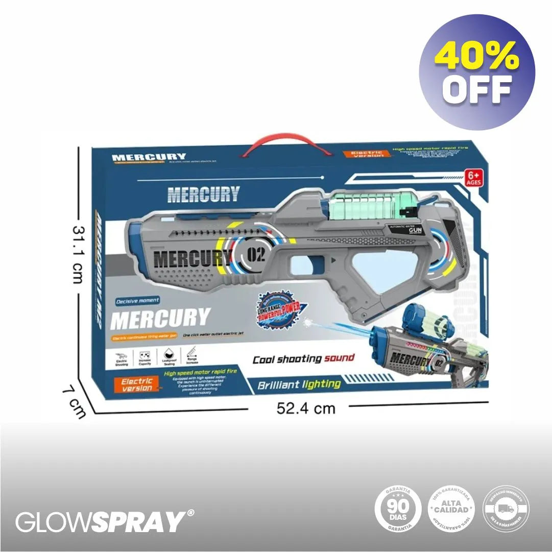 Pistola Electrica de Agua Super Potente - GlowSpray® Original