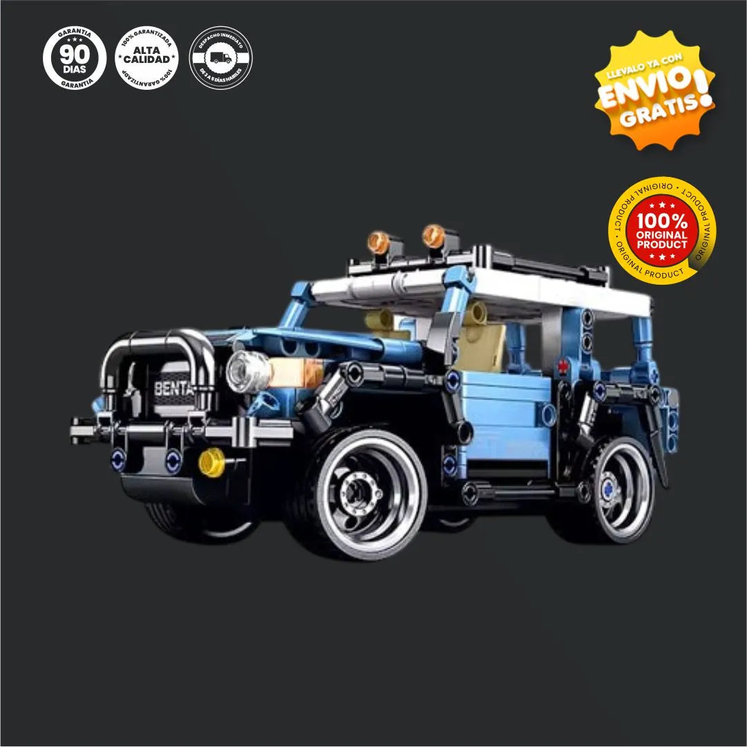 Carro Para Construir 377 Piezas Con Control Remoto - ConstruCar® Original