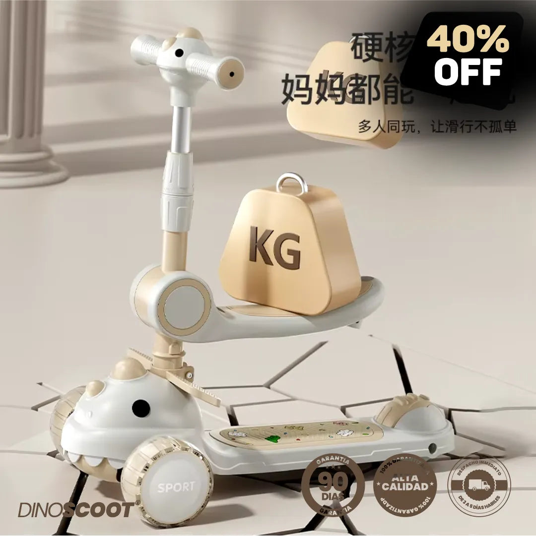 Scooter 3 en 1 para Niños - DinoScoot® Original