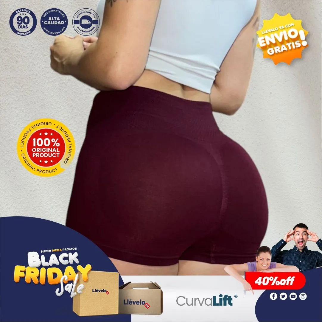 ¡PAGA 2, LLEVA 3! Panty Levanta Cola y Control de Abdomen - CurvaLift® Original