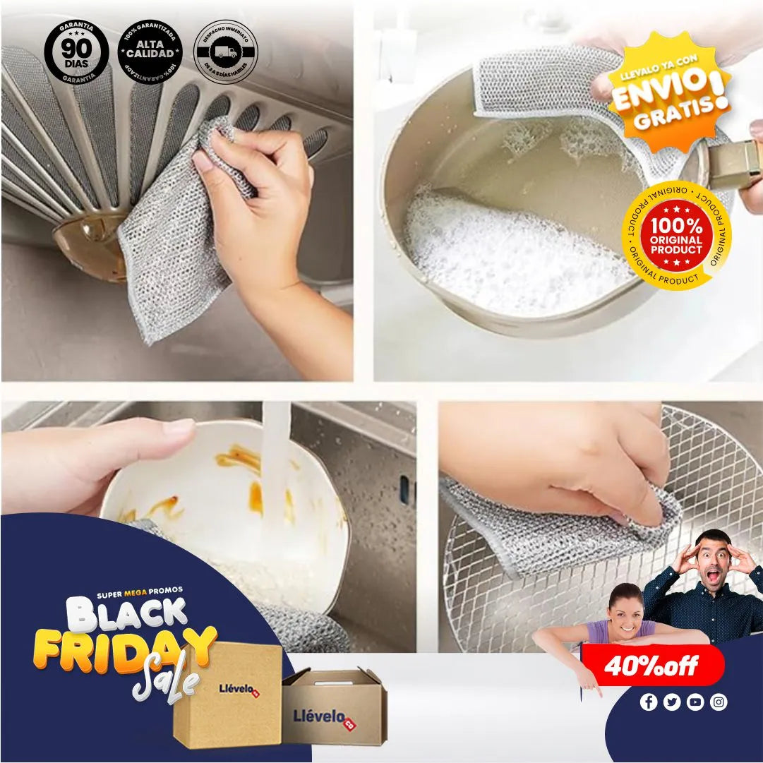 Paños Mágicos de Limpieza (Pack por 10 Unidades) - SteelSpark® Original