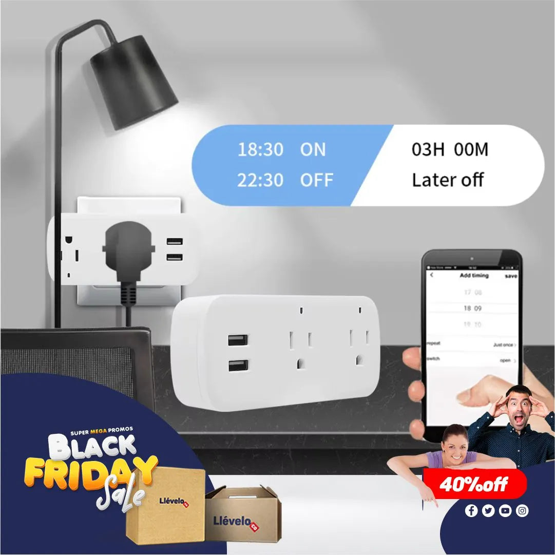 Toma Corriente Inteligente Compatible con el Celular - SmartSwitch® Original