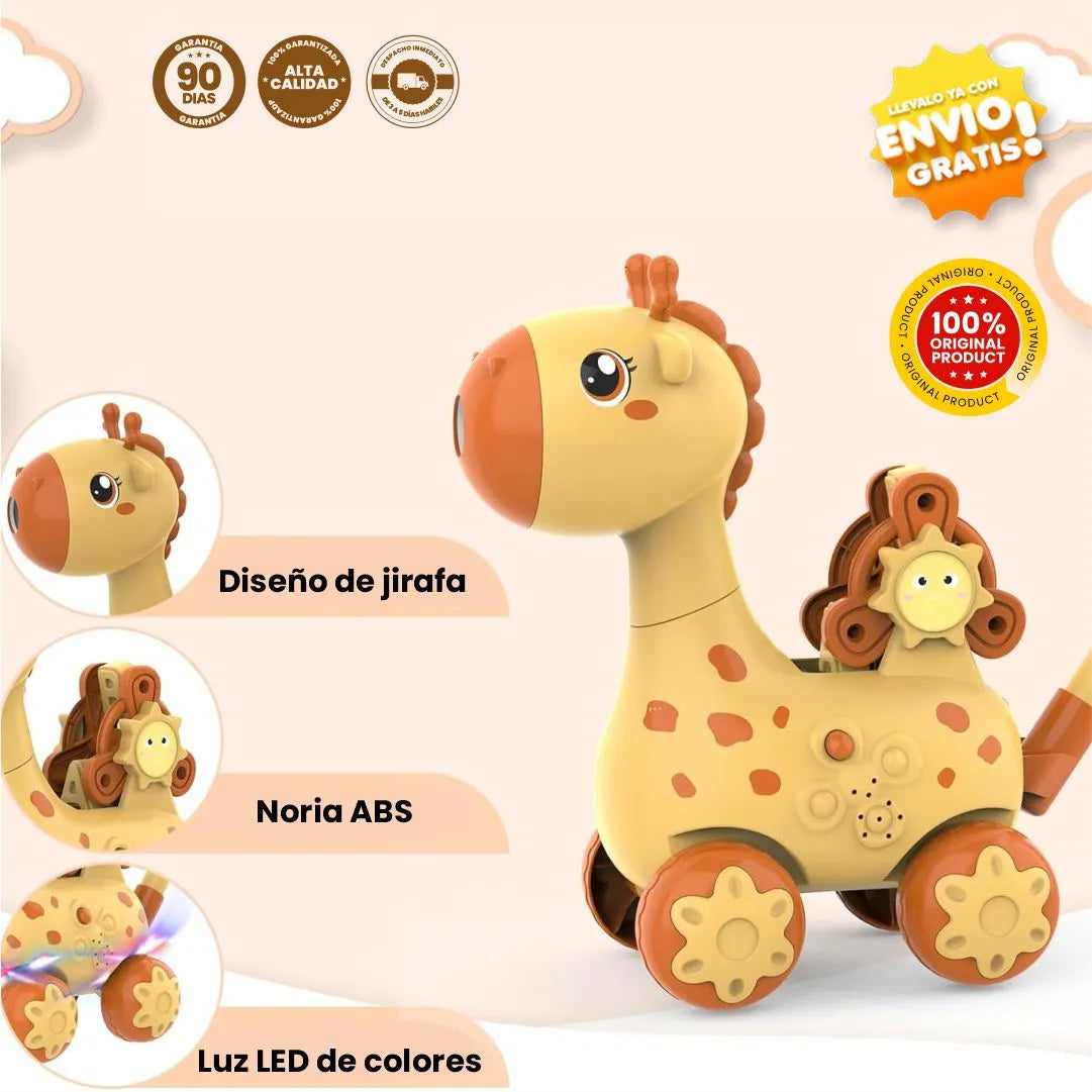 Juguete Jirafa de Burbujas para Niños - BubbleMower®