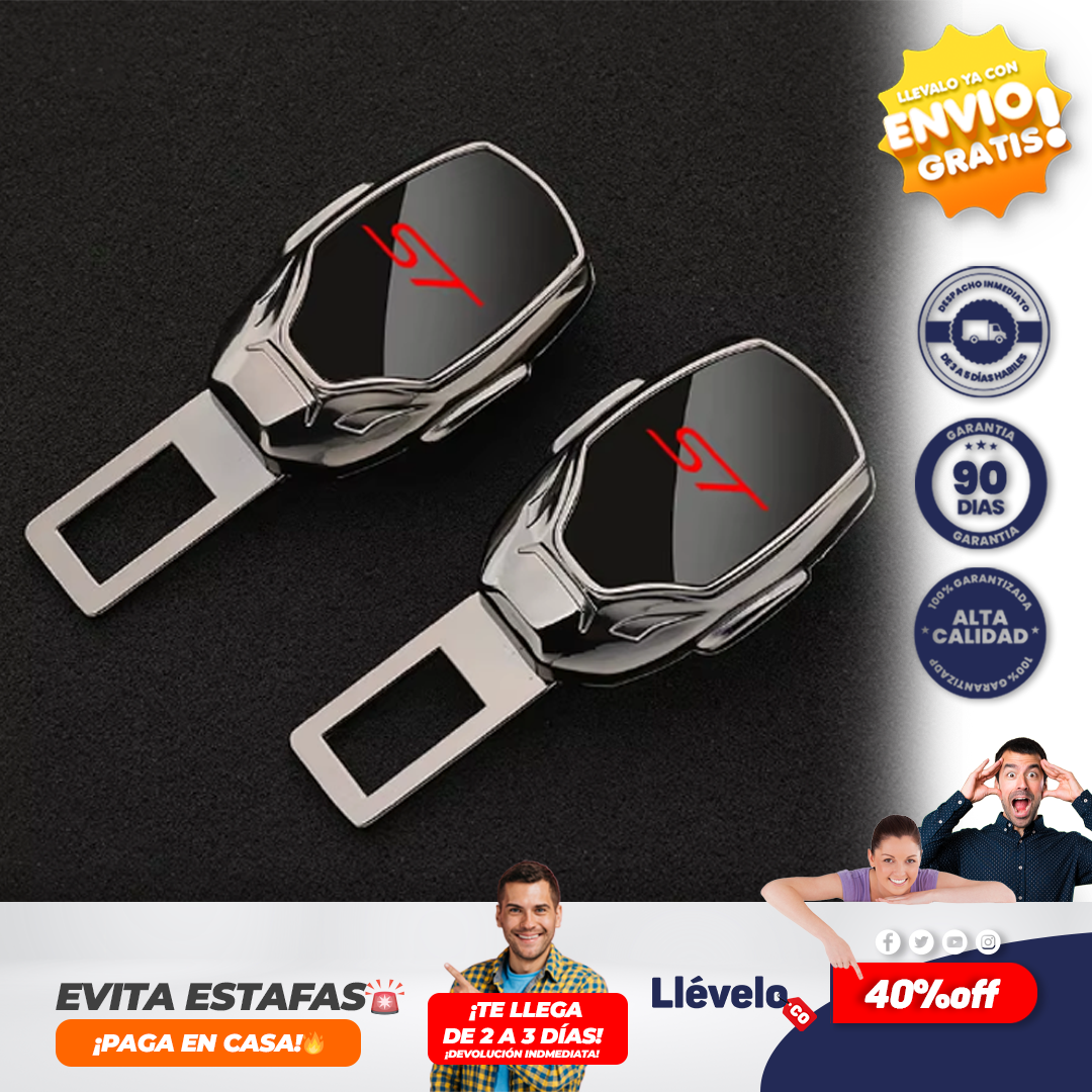 SeguriFlex® Extensor Cinturon Seguridad Carro X2 Uni