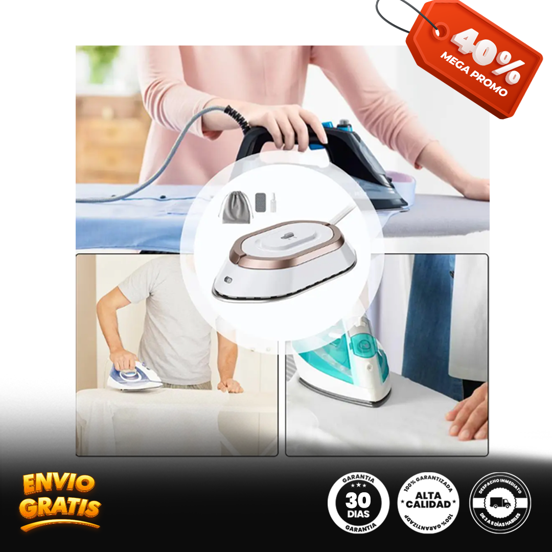 MiniLiso® Mini plancha seca eléctrica de mano, 120V/220V