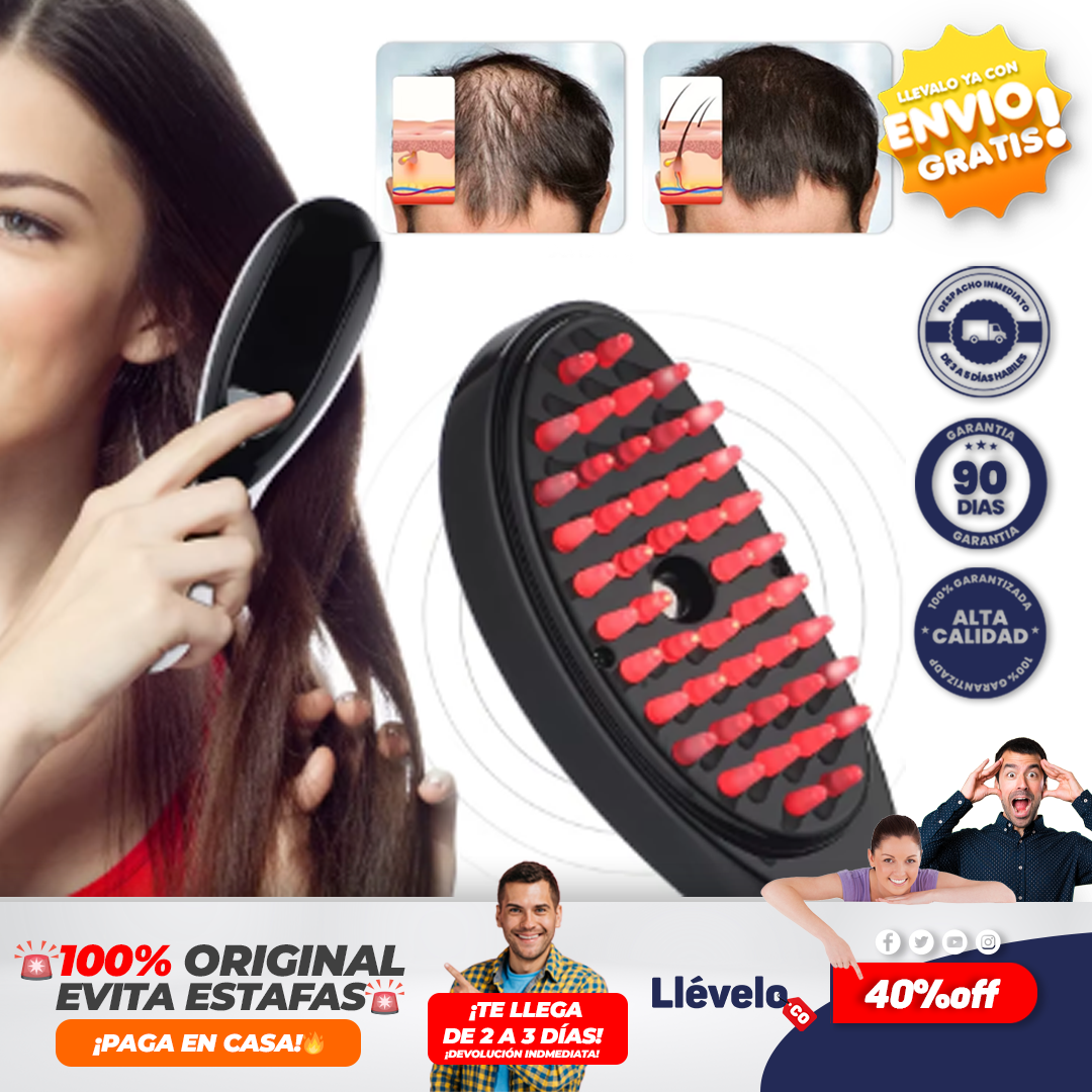 Capiluxe® Cepillo Terapia Capilar Spa