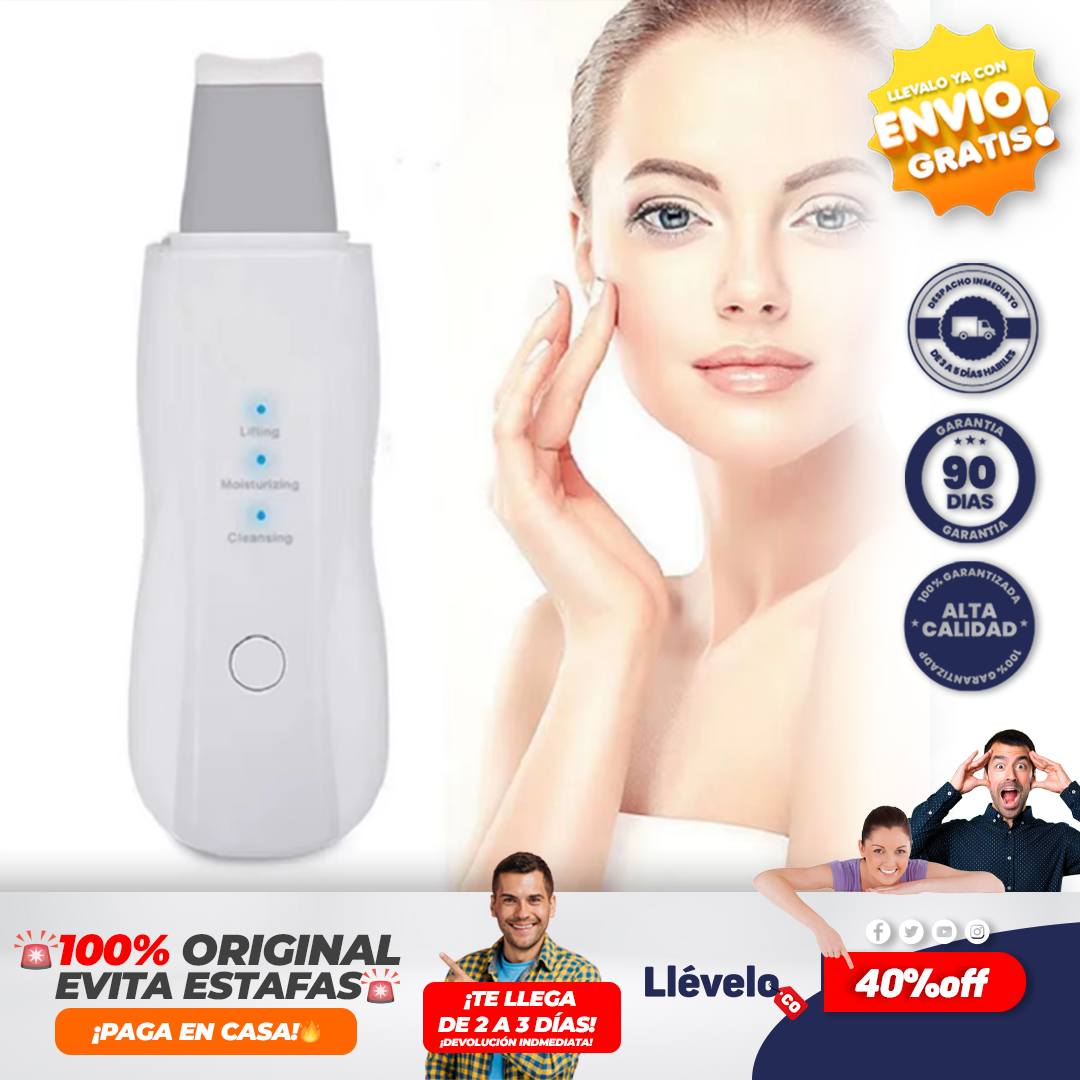 PielNova® Limpiador Facial con vibración profunda
