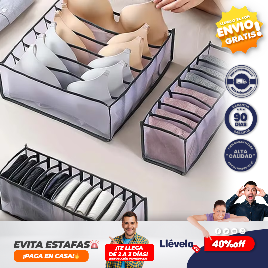 FreshSpace® Organizador Ropa para cajón