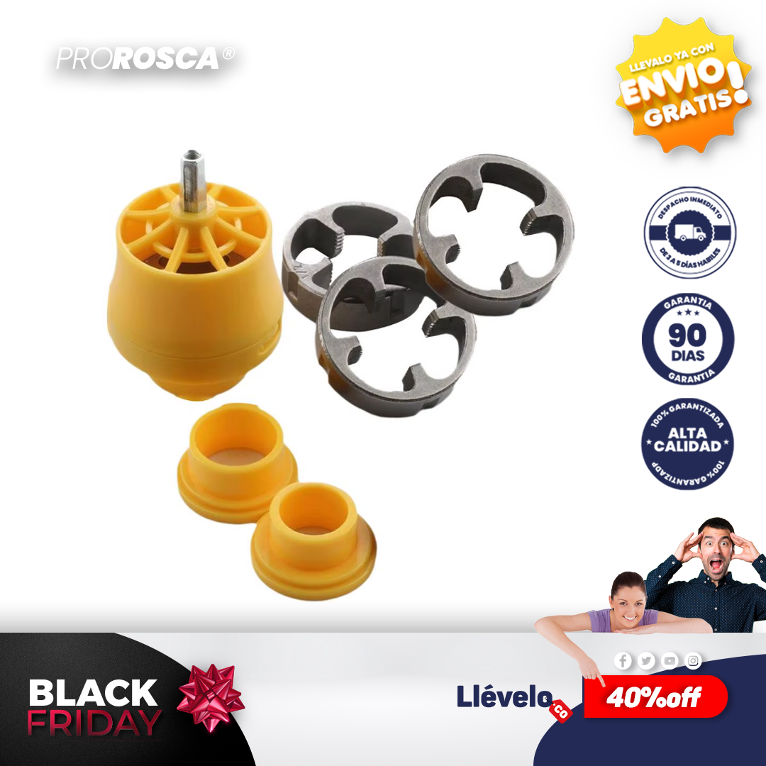 ProRosca® herramienta para hacer hilos de Pvc