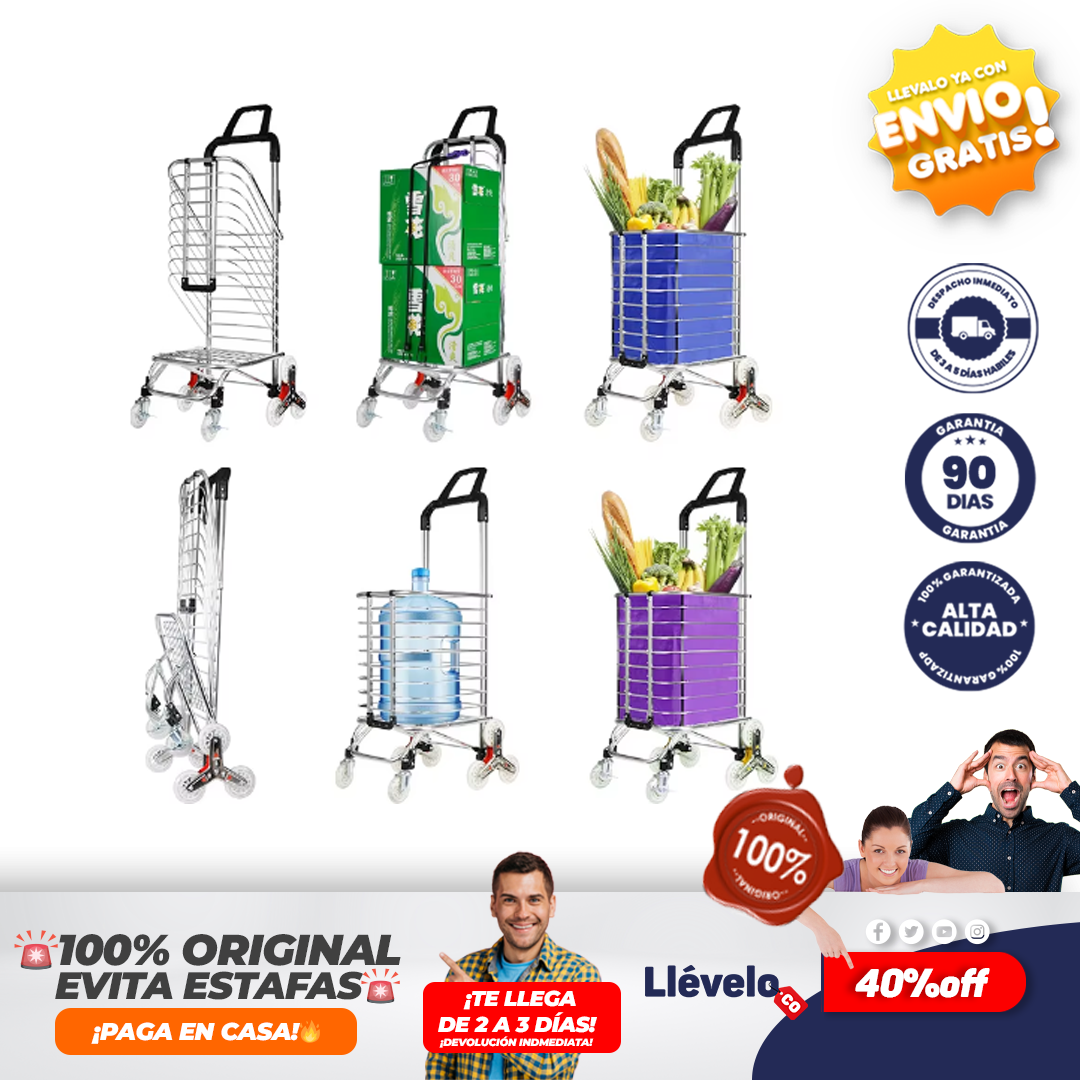 CityRoller® Carro portátil para subir escaleras