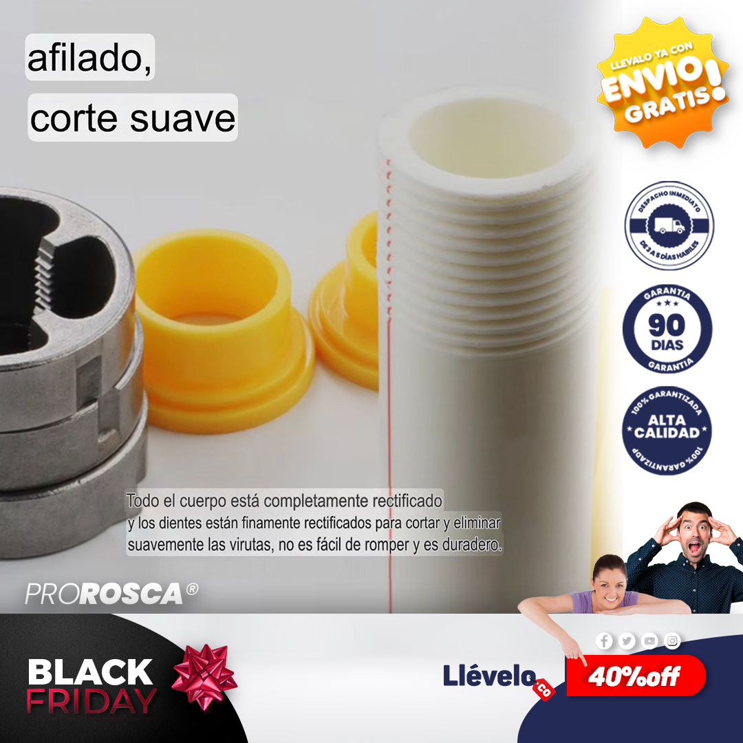 ProRosca® herramienta para hacer hilos de Pvc