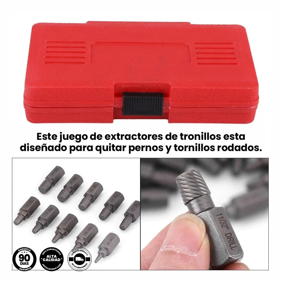 Juego de Extractores de Tornillos - TorquePro Extract® Original