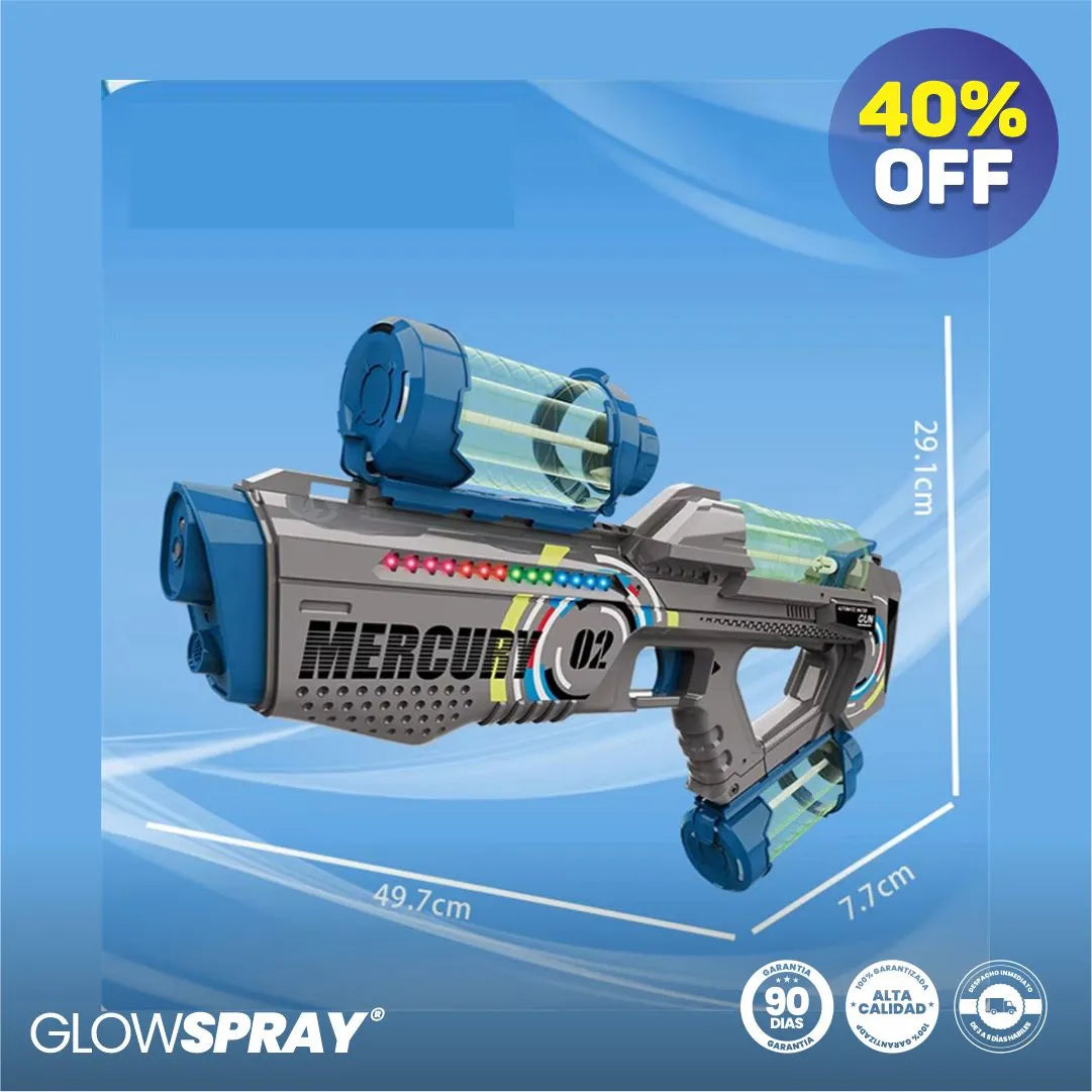Pistola Electrica de Agua Super Potente - GlowSpray® Original